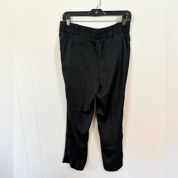 Loft black drape lightweight tapered dress pants size 4P - Picture 3 of 3